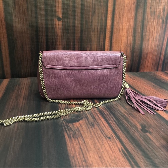Gucci Soho Medium Purple Crossbody Bag - Picture 4 of 8